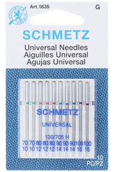 Universal Needles, Schmetz 10 Pack